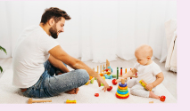 Papa-bébé © freepik
