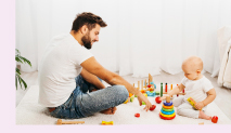 Papa - bébé © freepik